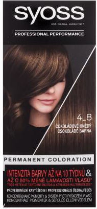 Syoss Permanent Coloration Βαφή Μαλλιών 4-8 Σοκολατί 50ml