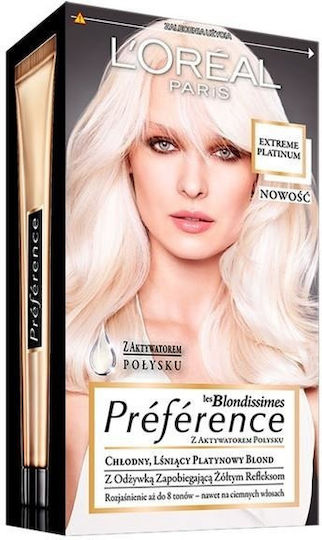 L'Oreal Paris Preference Les Blondissimes Βαφή Μαλλιών Extreme Platinum
