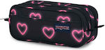 Jansport Pencil Case Barrel with 1 Compartment Black EK0A5BBV8O01