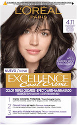 L'Oreal Paris Excellence Cool Creme 4.11 Ψυχρό Σαντρέ Καστανό 48ml