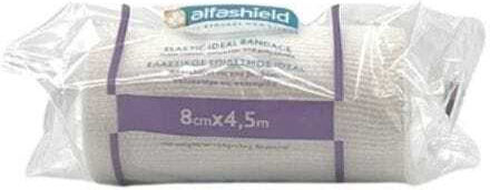 Alfashield Bandaj Elastic Autoadeziv Sportiv 8cm x 4.5m