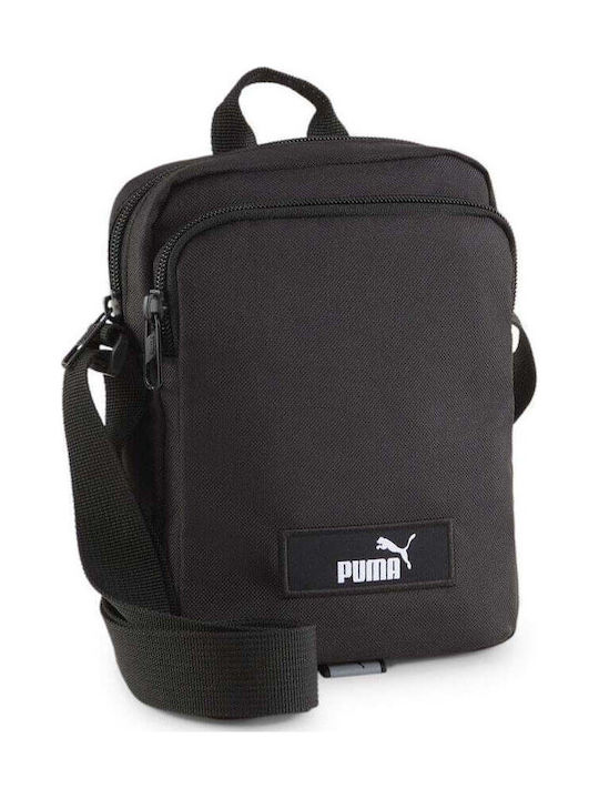 Academy Portable Ανδρική Τσάντα Ώμου / Χιαστί Μαύρη