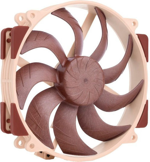 Noctua NF-A14X25R G2 PWM Case Fan 140mm (1500rpm / 91.5cfm) Without LED Lighting and 4-Pin Brown Connection