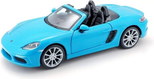 Bburago Bburago Spielzeugauto Porsche 718 Boxster - Blau 1:24 Für 4+ Jahre