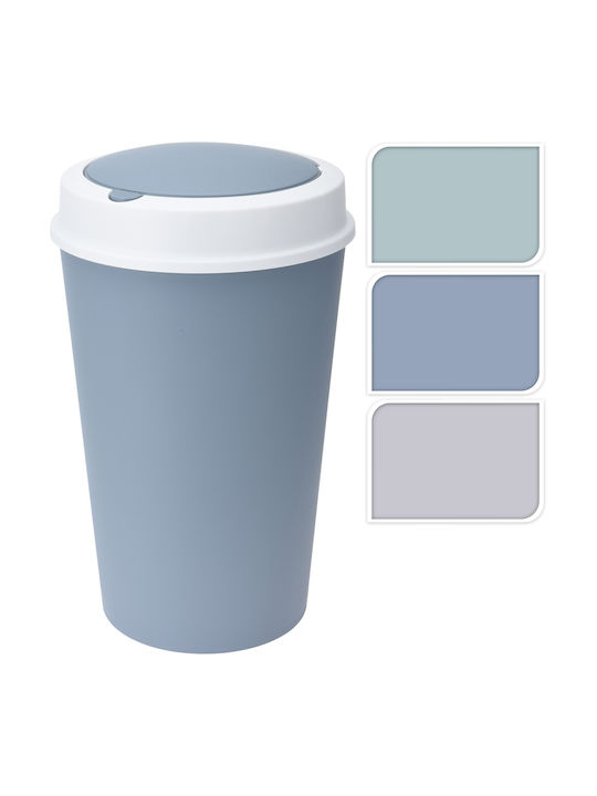 Kunststoff Mülleimer Blau 25lt
