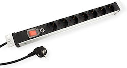 Value Power Strip 7 Sockets with Cable 3m