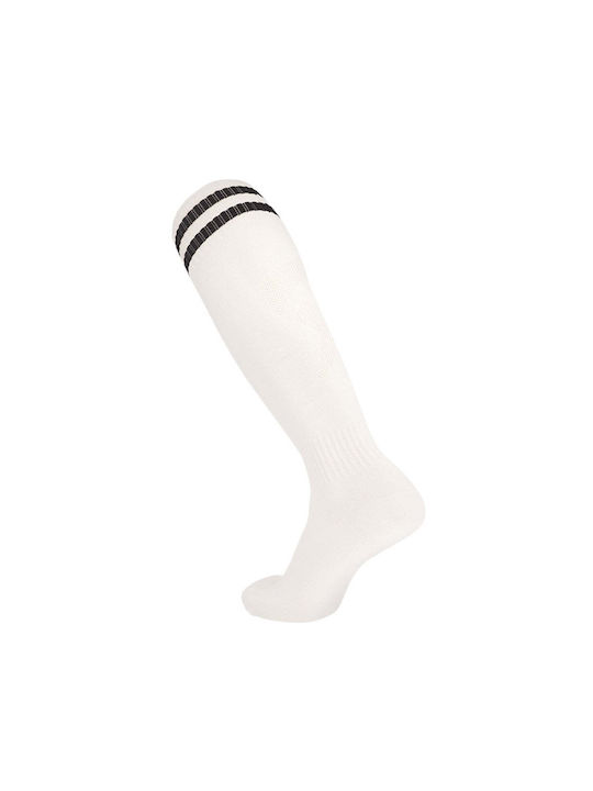 Ustyle Ποδοσφαιρικές Κάλτσες Λευκό/Μαύρο 1 Ζεύγος