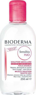 Bioderma Micellar Water Ντεμακιγιάζ Sensibio H2O για Ευαίσθητες Επιδερμίδες 250ml