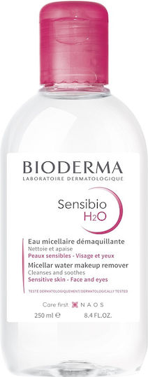 Bioderma Sensibio H2O Micellar Water Makeup Remover Face & Eyes 250ml