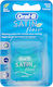 Oral-B Satin Floss Κερωμένο Οδοντικό Νήμα με Γεύση Μέντα και Λαβή σε Πράσινο χρώμα 25m
