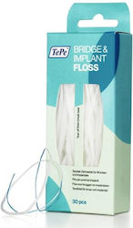 TePe Bridge Implant Floss Reinigungsfaden für Brücken & Implantate 30 Stück TePe Bridge Implant Floss Reinigungsfaden für Brücken & Implantate 30 Stück