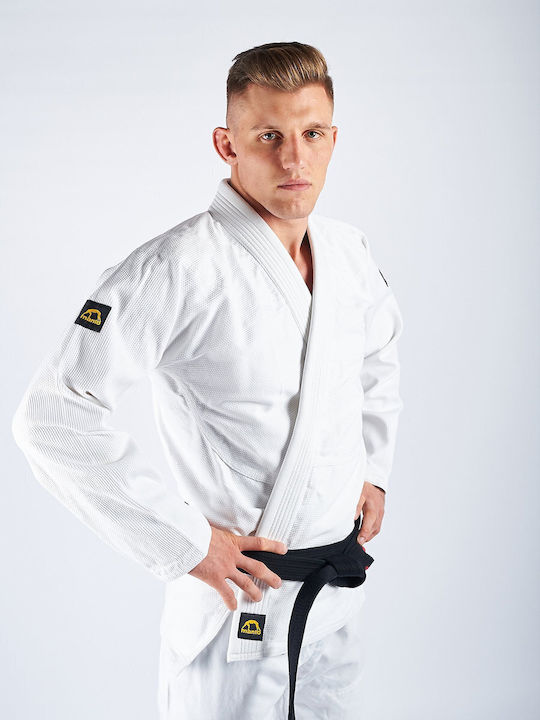 Manto Base Ανδρική Στολή Brazilian Jiu Jitsu Λευκή