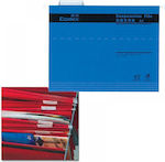 Hanging File Folders 24.3x31.9cm Blue 50 Pieces