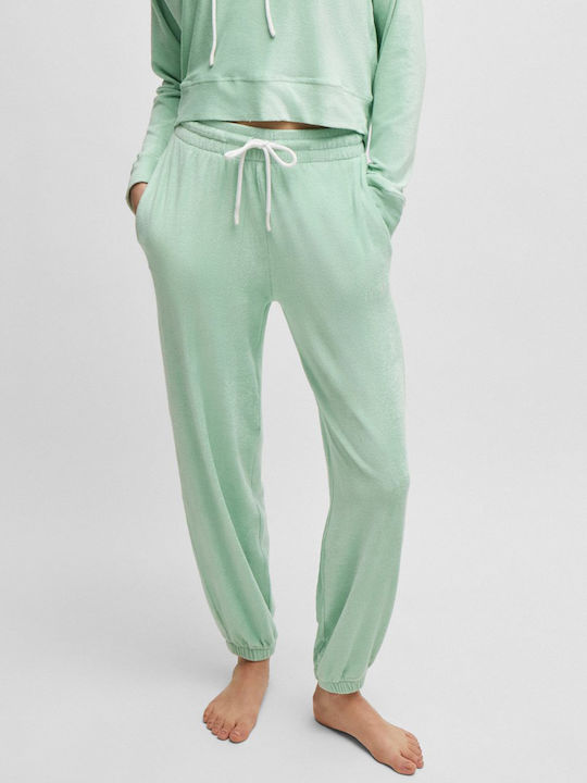 Hugo Boss Damen-Sweatpants-Set Pale Green