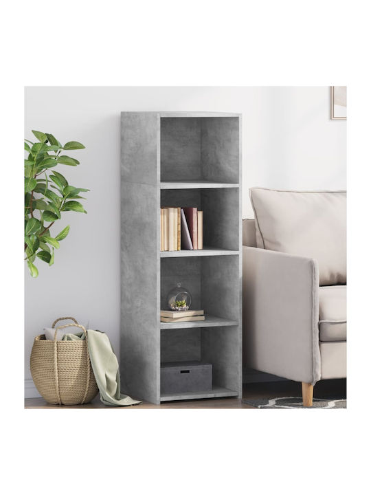 Grey Bookcase 40x41x124cm