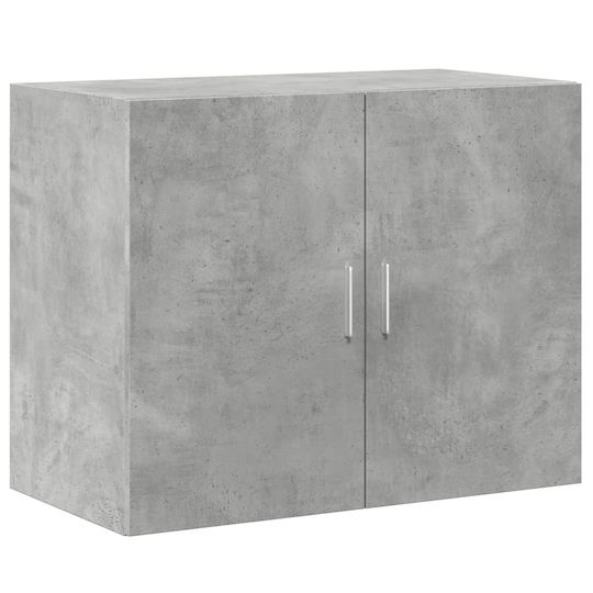 vidaXL Ντουλάπι Μπάνιου 80x42.5x64cm Γκρι
