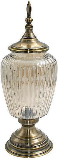 Fylliana Decorative Vase Fl3001 Gold 14x14x45cm