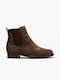 Pitillos Leather Women's Ankle Boots Brown