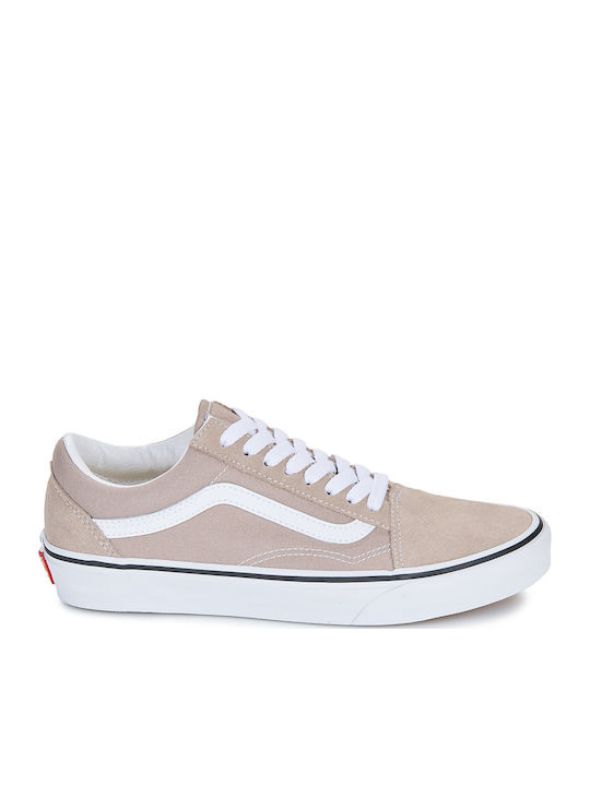 Vans Old Skool Γυναικεία Sneakers Μπεζ