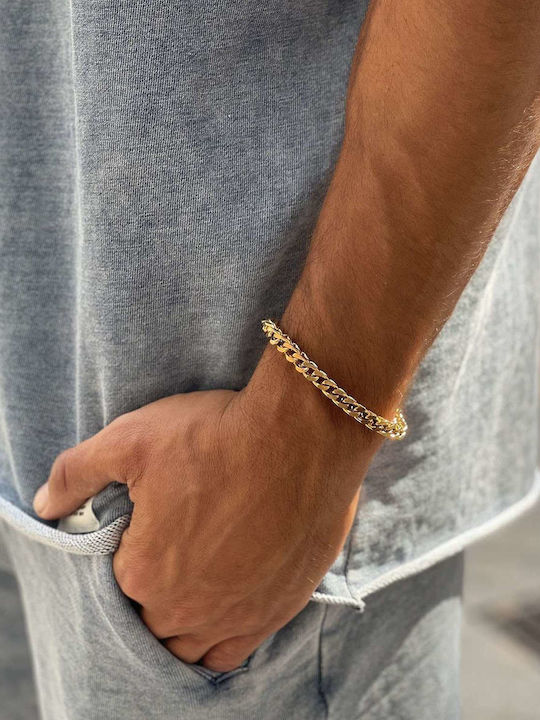 Goldsmith Chain Hand made of Stainless Steel Length 20cm