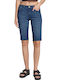 Γυναικεία Βερμούδα Mid Stone Wash Denim