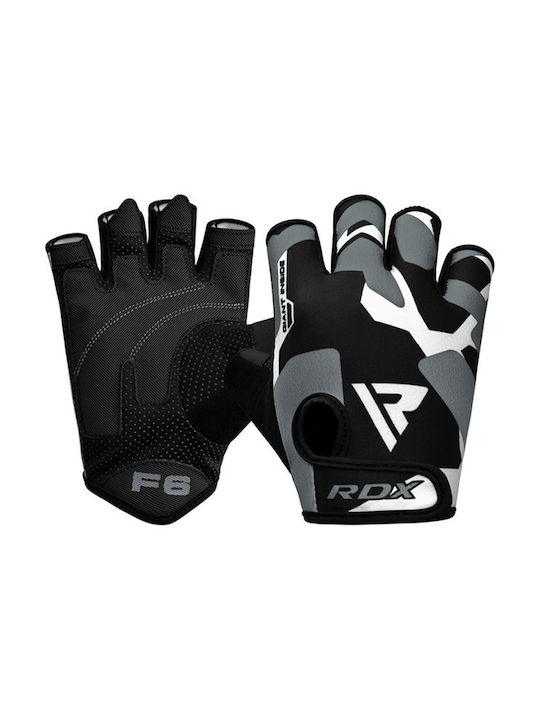 Rdx F6 Fitness Gym Gloves Grey