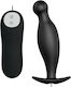 Pretty Love Bottom Silicone Anal Plug mit kabelloser Funktion und Vibration Schwarz
