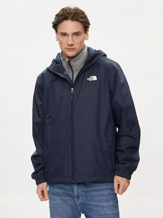 The North Face Resolve Herren Jacke Lässig Wasserdicht und winddicht Dark Blue