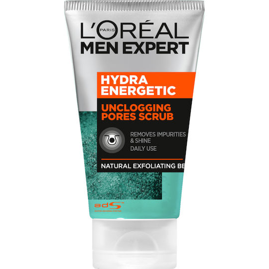 L'Oreal Paris Men Expert Hydra Energetic Κρέμα για Scrub Προσώπου 100ml