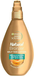 Garnier Ambre Solaire Natural Bronzer Self Tanning Lotion Body 150ml