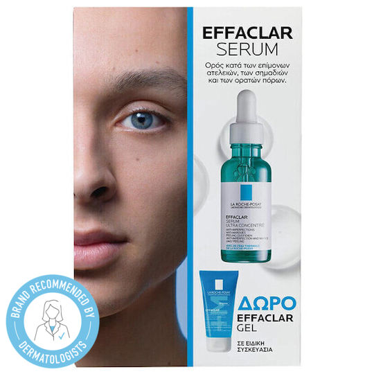 La Roche Posay Effaclar Hautpflegeset für Gesichtsreinigung & Feuchtigkeitsspendend 2Stück