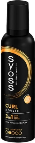 Syoss Curl Control Пяна За Коса За Къдрици 250ml