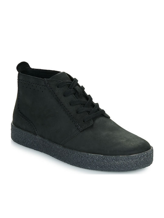 Clarks Streethill Mid Leather Black Men's Boots...