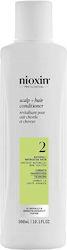 Nioxin Scalp & Hair Conditioner System 2 Μαλακτική Κρέμα Φυσικά Εμφανώς Αραιωμένα Μαλλιά 300ml