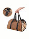 Wooden Firewood Carrying Bag Brown