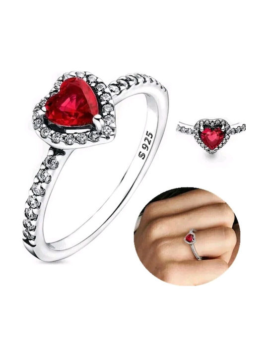 Amalfi Accessories Damen Ring aus Silber