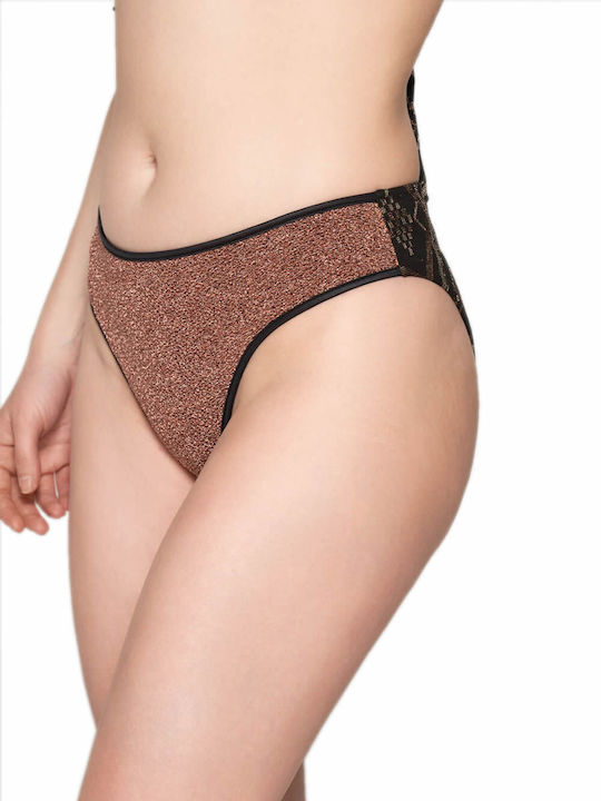 Luna Bikini Alunecare Negru