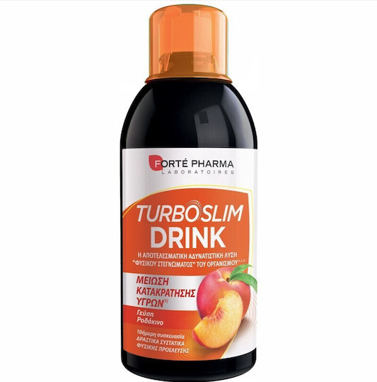 Forte Pharma Turboslim Drink Хранителна Добавка за Отслабване 500ml Праскова