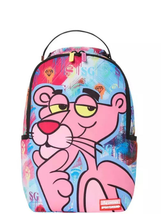 た*ん様 PGND. PRY シュウト pryground 003-PLATE- Sprayground Mini Pink Panther Ghiozdan Școlar de Spate Grădinița