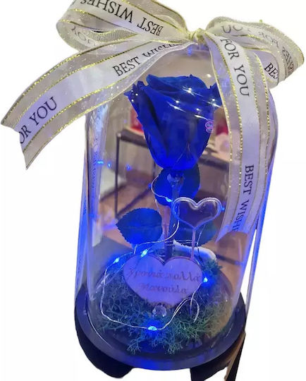 Eternal Rose Blue 25cm in Yala