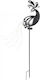 Globo Lighting Spiked Solar Light with Warm White Light 3000K IP44 17.5cmx4.5cmx88cmcm