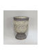 Decorative Vase Gray 15x15x20.5cm