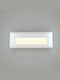 Heronia HER-07 Wall-Mounted Outdoor Lighting Ceiling Lamp LED IP65 3W with Warm White Light 4x22.1x8cm