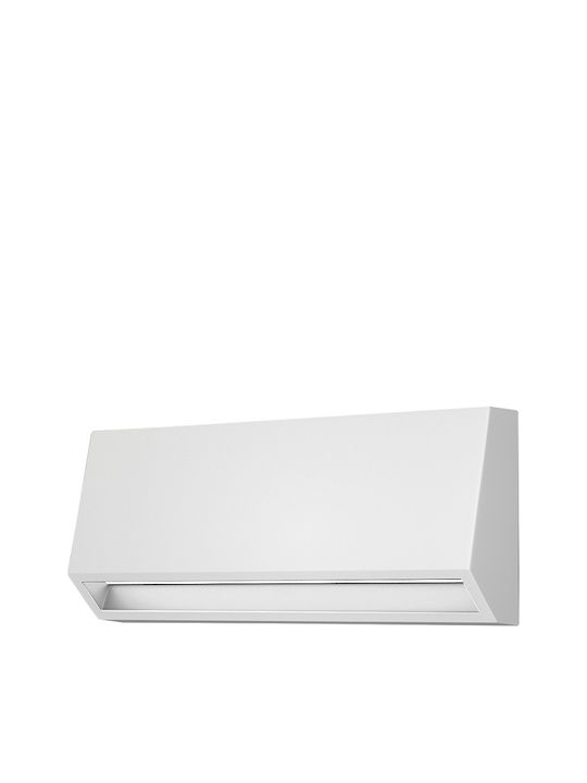 Heronia HER-03 Wall-Mounted Outdoor Lighting Ceiling Lamp LED IP65 3W with Warm White Light 5x16x7cm