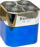 Kemei KM-C45 Rechargeable / Corded Face Electric Shaver