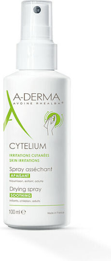 A-Derma Cytelium Spray Ξηραντικό για Ερεθισμένες Περιοχές με Τάση Ορορροής 100ml