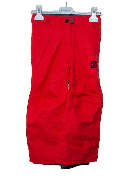 Rip Curl S2OPGB-8019 Kids Trousers for Ski & Snowboard Red