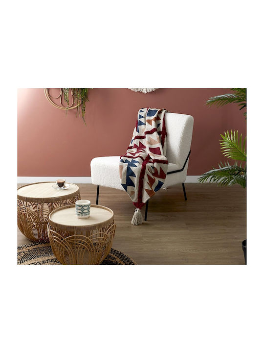 The Home Deco Factory Ριχτάρι Πολυθρόνας 150x120εκ. Πολύχρωμο TX0202