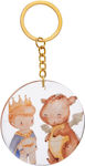 Christening Favor with Keychain made of Plexiglass 30pcs