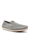 Men's Leather Loafers Gray